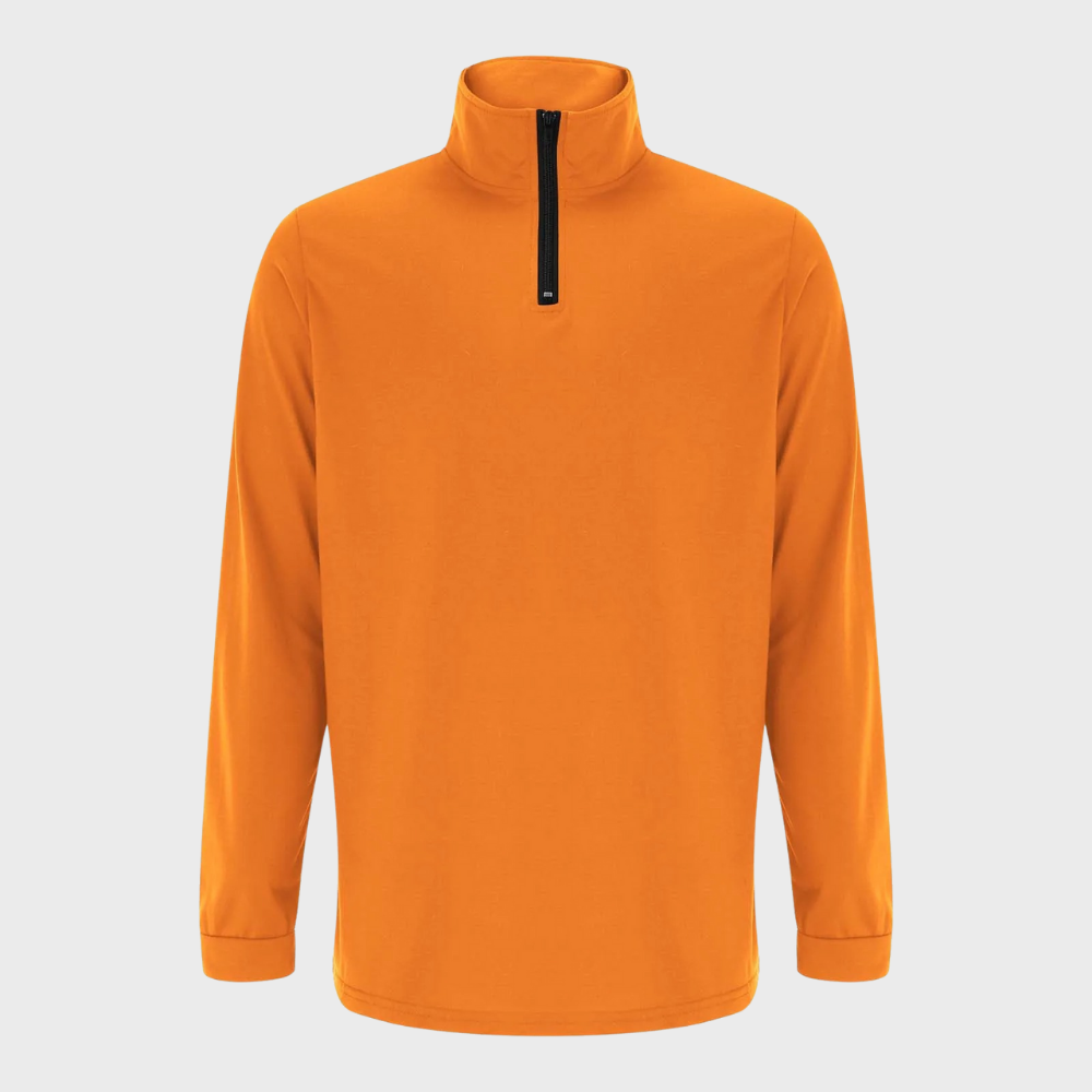 Pull d'hiver pour hommes avec col zippé – Confortable et élégant en plusieurs couleurs 6