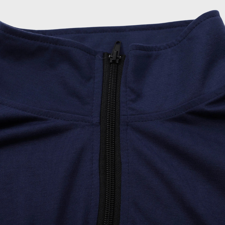 Pull d'hiver pour hommes avec col zippé – Confortable et élégant en plusieurs couleurs 8