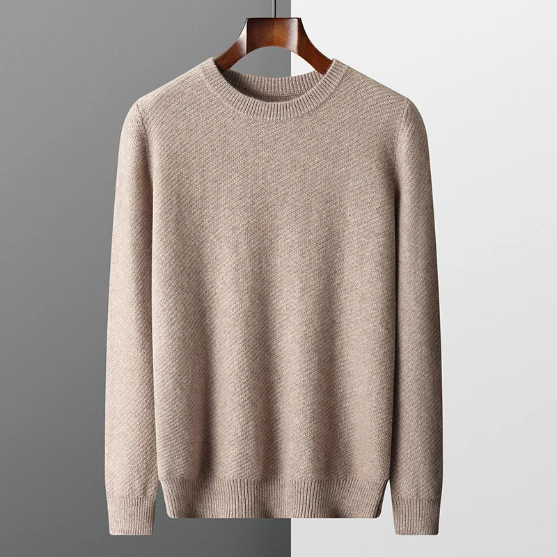 Pull en Laine 100% Homme avec Col Roulé – Doux, Léger et Élégant pour Toutes Occasions 1