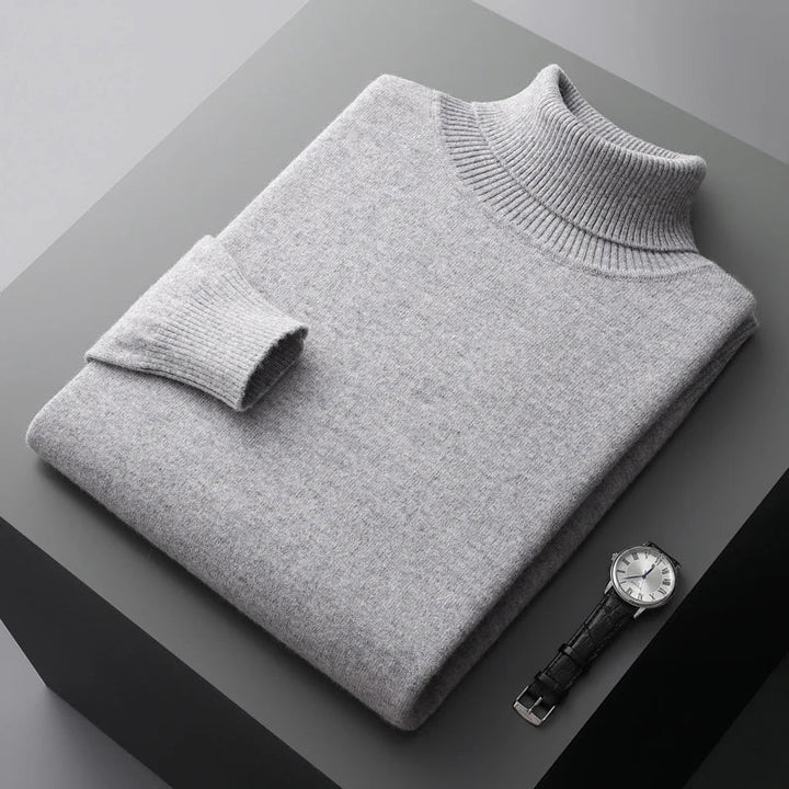 Pull en Laine Premium Col Roulé Homme et Femme – Doux, Léger et Élégant pour Toutes Occasions, Tailles S à XL 0
