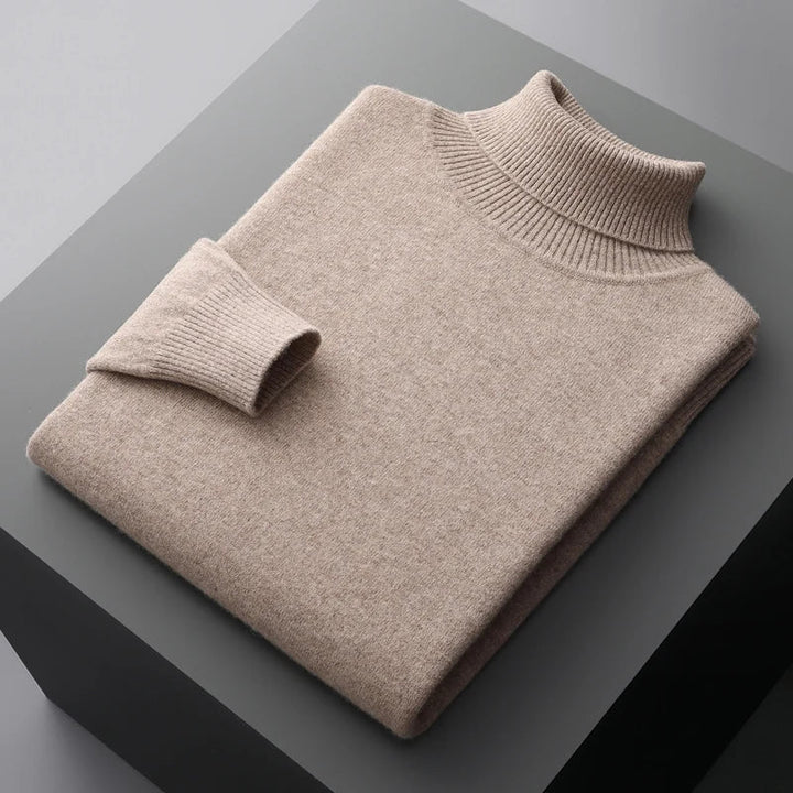 Pull en Laine Premium Col Roulé Homme et Femme – Doux, Léger et Élégant pour Toutes Occasions, Tailles S à XL 1