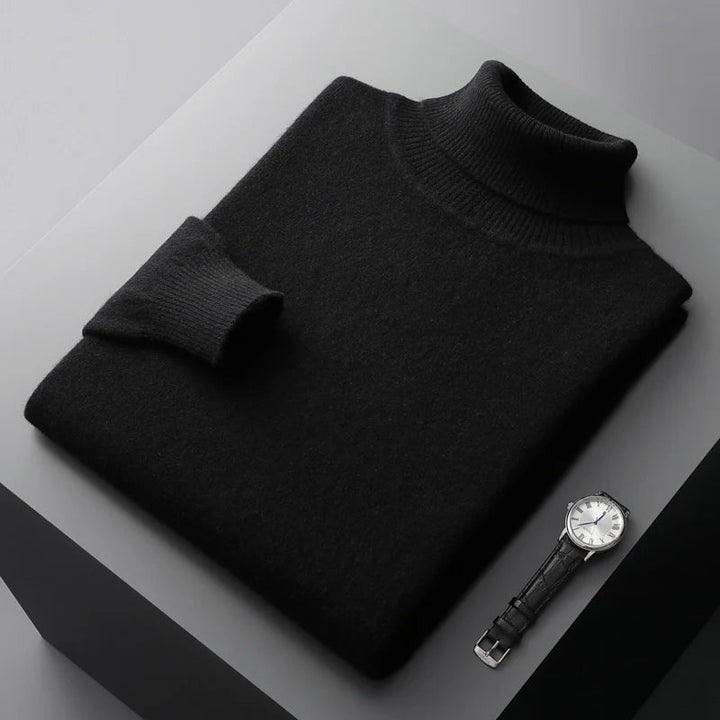 Pull en Laine Premium Col Roulé Homme et Femme – Doux, Léger et Élégant pour Toutes Occasions, Tailles S à XL 10