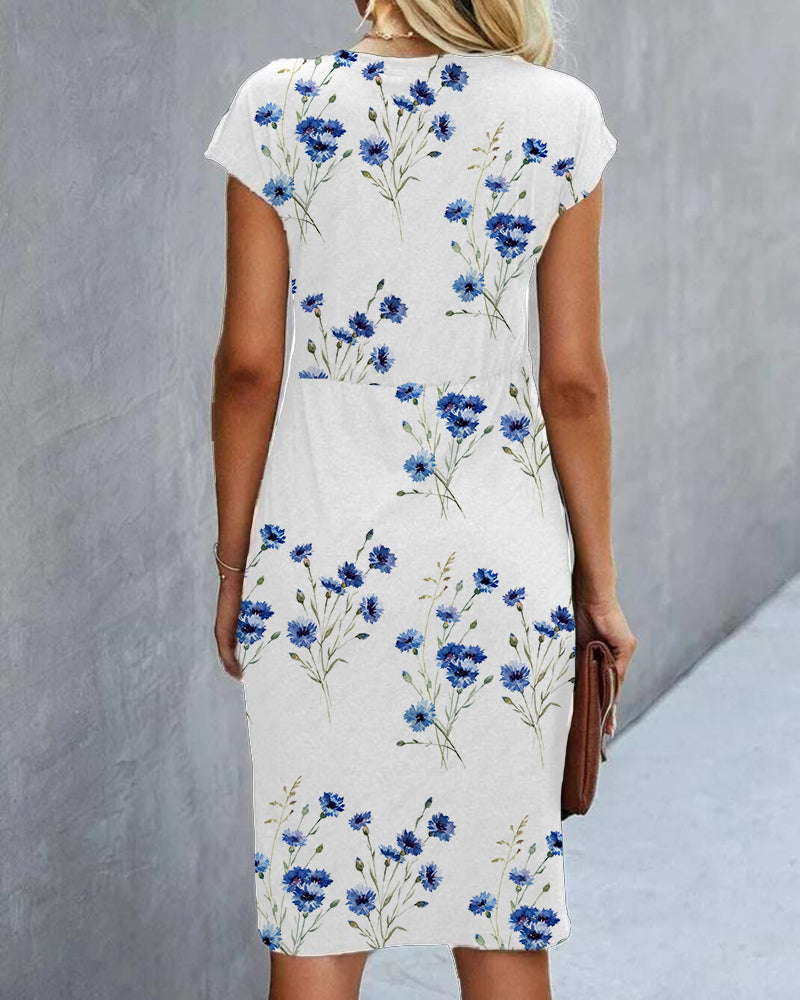 Robe Longue Femme Blanche Taille M Polyester Robe Maxi Été Élégante 1