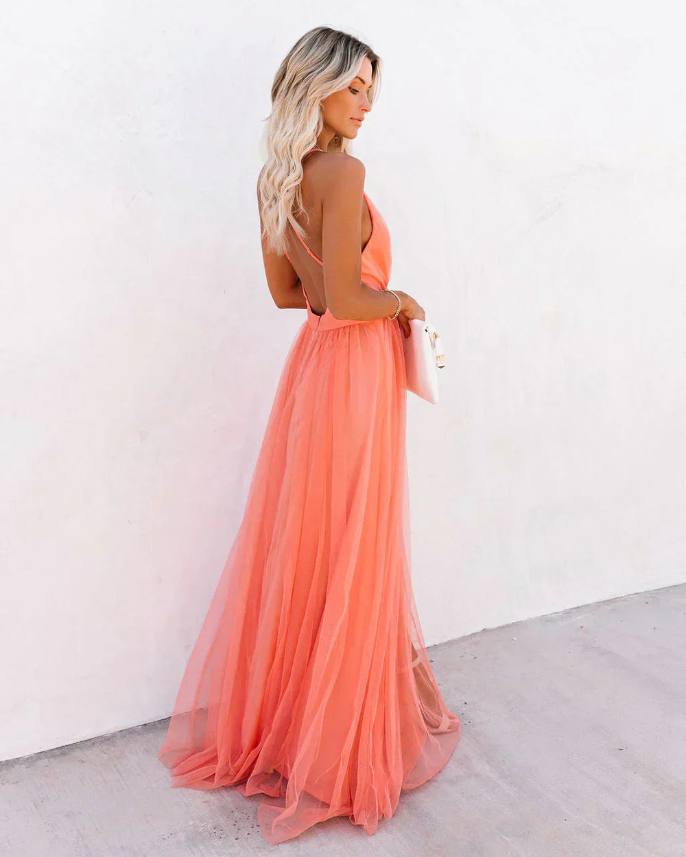 Robe Maxi Élégante Amelia en Tissu Confortable – Idéale pour Toutes Occasions 1