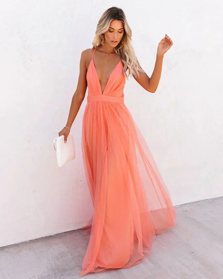 Robe Maxi Élégante Amelia en Tissu Confortable – Idéale pour Toutes Occasions 3