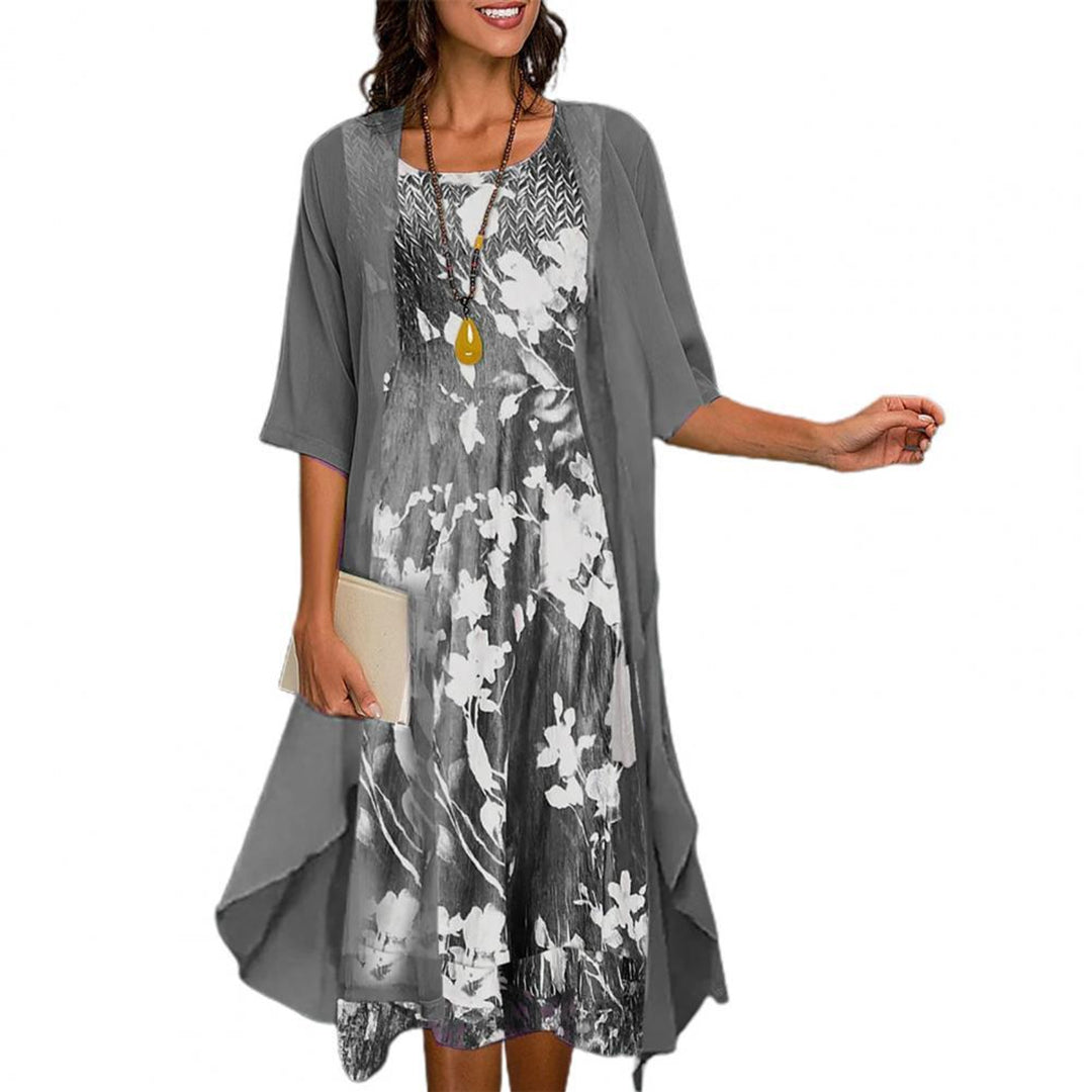 Robe d'Été Femme Élastique Chic en Tissu Léger – Confortable, Disponible en Plusieurs Tailles et Couleurs 2