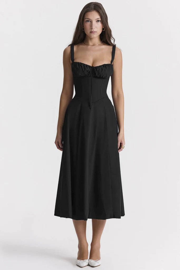 Robe d'été Femme Bustier Colorée à Décolleté en Cœur et Fente Latérale – Élégante et Confortable pour les Journées Chaudes 7
