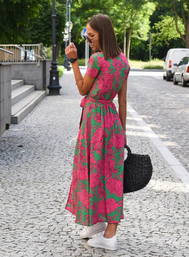 Robe d'été Longue Élégante Femme en Tissu Doux - Chic et Confortable pour Toutes Occasions 4