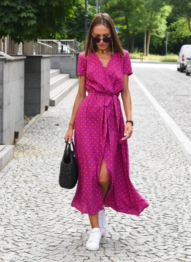 Robe d'été Longue Élégante Femme en Tissu Doux - Chic et Confortable pour Toutes Occasions 5