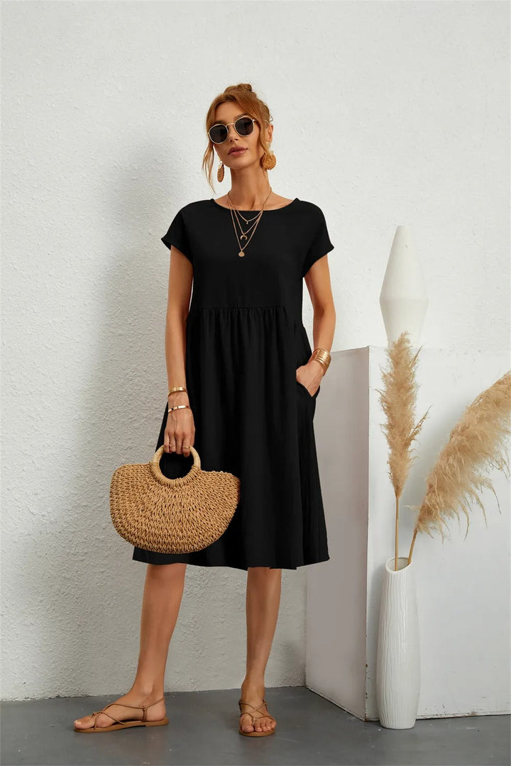 Robe de Soirée Femme Noir Taille M Polyester Ajustée 8