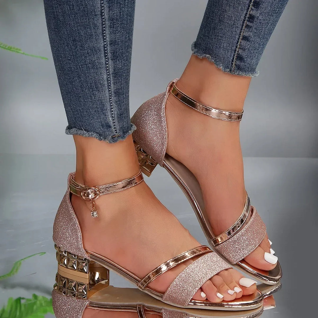 Sandales Orthopédiques Élégantes Femme avec Talon de 2,5 cm pour Confort Optimal et Posture Améliorée-5