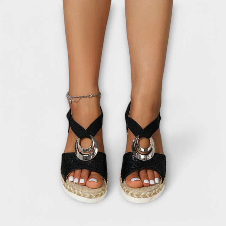 Variant image for Sandales Femme Confortables en Synthétique – Sandales de Loisirs Élégantes pour Été, Semelles Rembourrées, Tailles 36 à 41-16