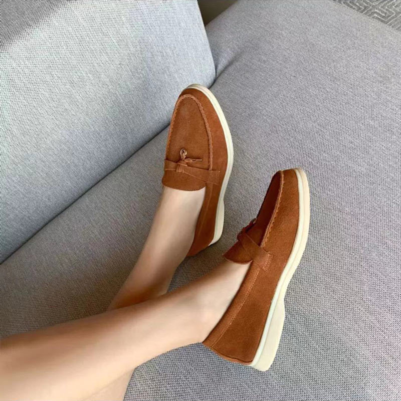 Variant image for Mocassins Femme Élégants en Cuir Synthétique Noir avec Détail Chic – Confort et Style, Taille 36 à 41-19
