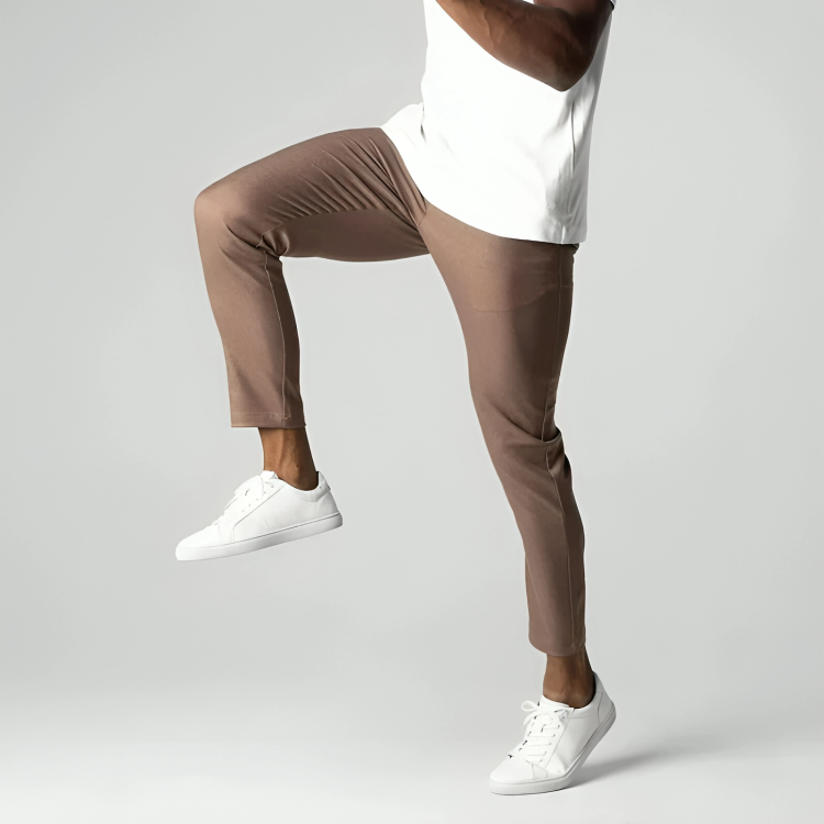 Variant image for Pantalon Chino Élastique Homme Ajusté – Confort, Style et Flexibilité au Quotidien-19
