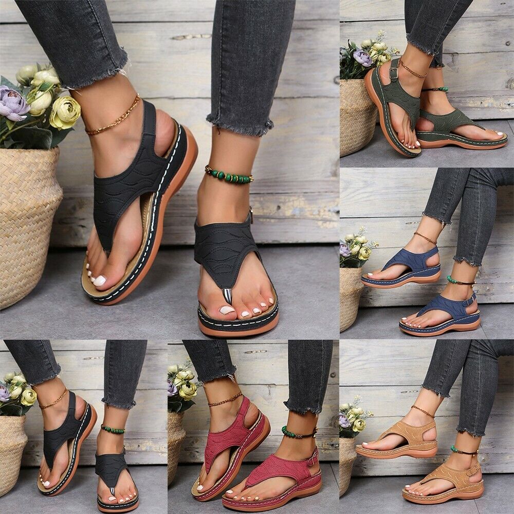 Sandales Leya Confort en Cuir Écologique avec Semelle de 3 cm – Idéales pour le Bien-Être 5