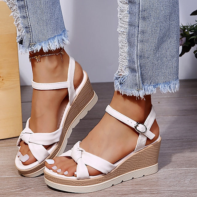 Sandales Luxe Femme en Suède avec Semelle Ergonomique en Liège - Élégantes et Confortables pour Printemps Été 0