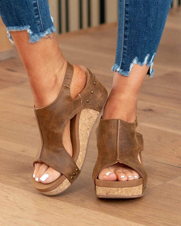 Sandales à Talon Moyen en Cuir Synthétique avec Semelle Confort – Idéales pour Toutes Occasions 6