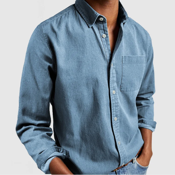 Variant image for Chemise en Lin et Coton pour Hommes – Manches Longues, Confortable et Élégante, Disponible de S à 4XL-29