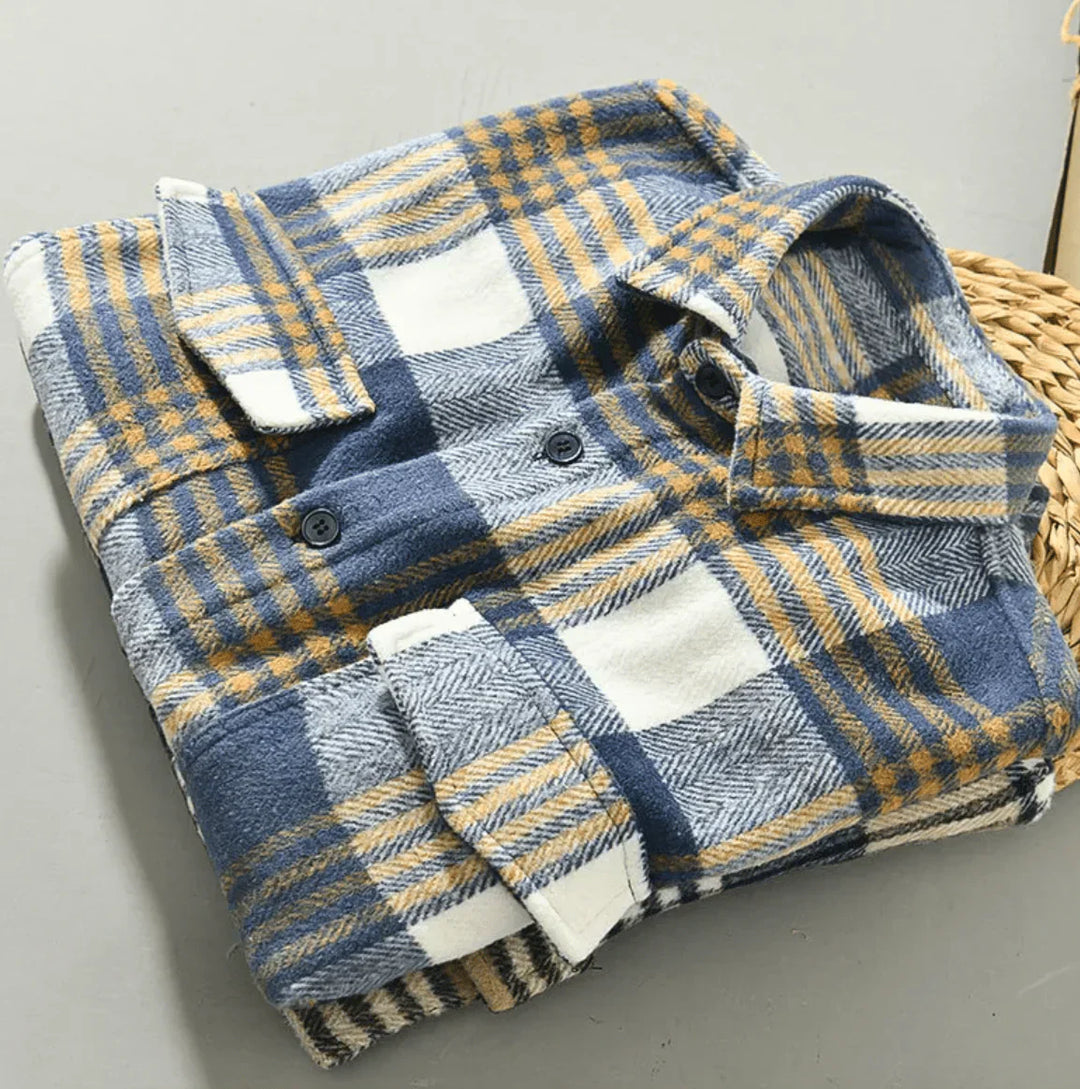 Chemise en Flanelle à Carreaux Douce et Chaleureuse pour Homme et Femme - Confort Optimal, Disponible en Plusieurs Tailles-4
