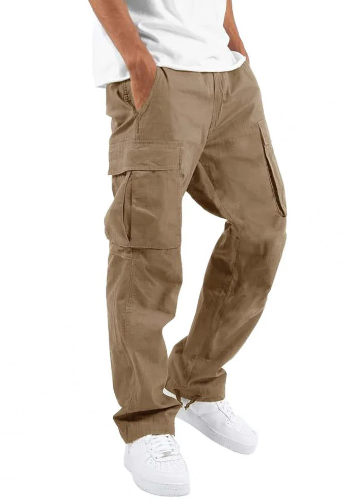 Variant image for Pantalon de Cargaison Élastique Durable avec Grandes Poches pour Randonnée et Activités de Plein Air - Confort et Style-17