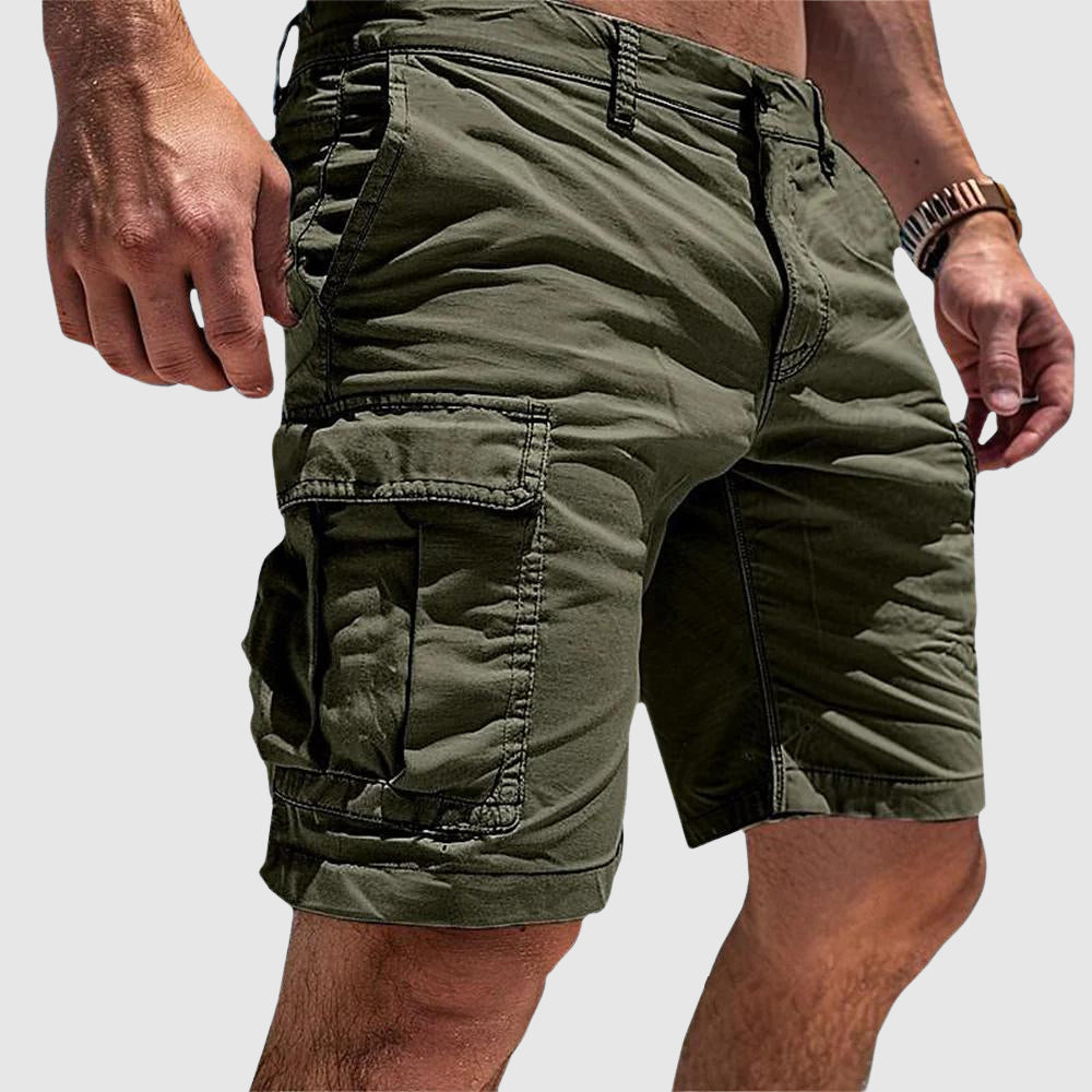 Shorts Cargo Confortables en Tissu Respirant avec Poches Spacieuses – Idéal pour Activités en Plein Air 1