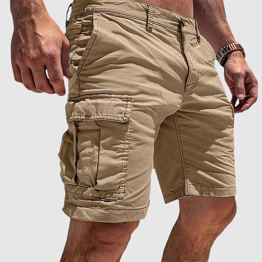 Shorts Cargo Confortables en Tissu Respirant avec Poches Spacieuses – Idéal pour Activités en Plein Air 3