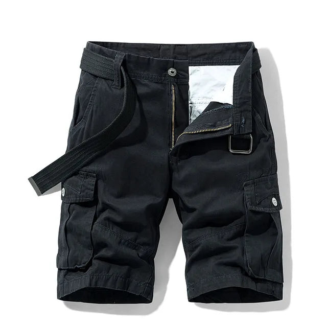 Shorts Cargo pour Hommes avec Poches Multiples et Confort Optimal - Idéal pour Activités de Plein Air et Loisirs 0