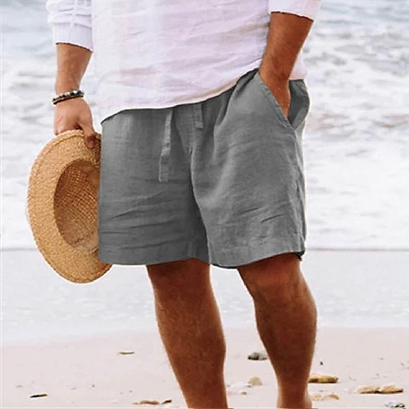 Shorts pour Hommes Légers avec Poches et Cordon de Serrage – Confort Été 3