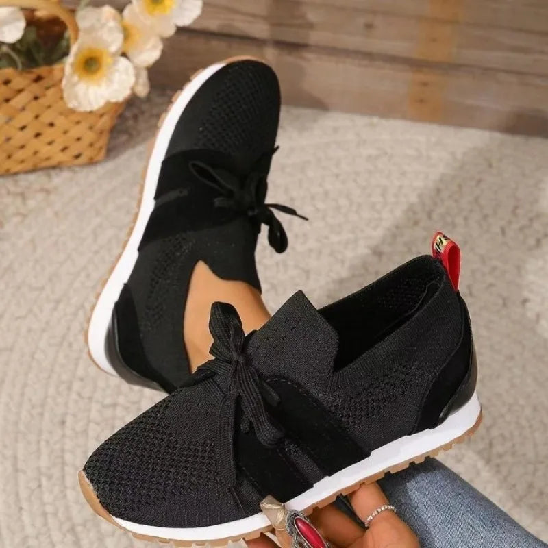 Sneakers Femme Confortables et Élégantes en Tissu Respirant – Idéales pour Marche et Vie Active 1