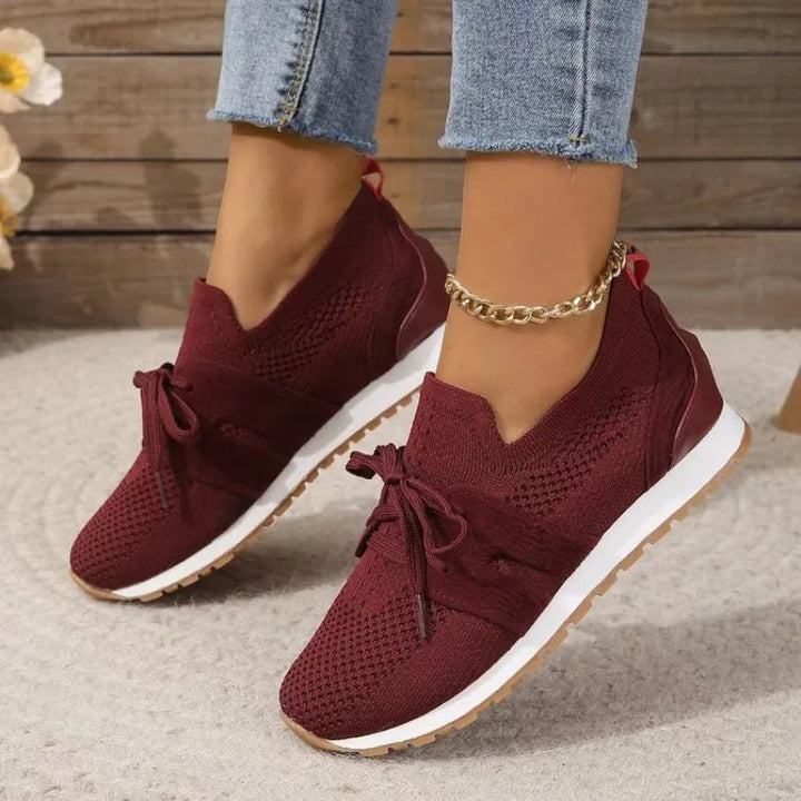 Sneakers Femme Confortables et Élégantes en Tissu Respirant – Idéales pour Marche et Vie Active 4