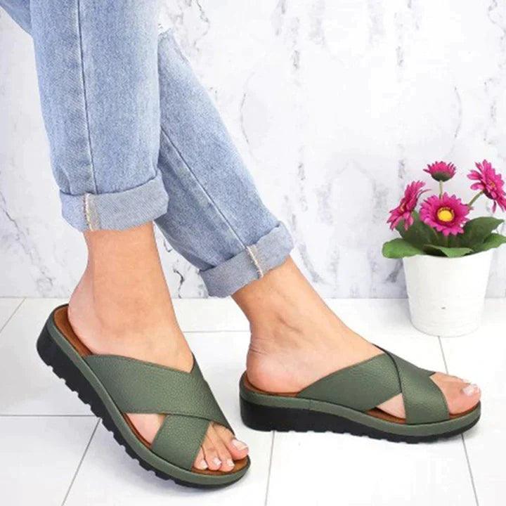 Tongs Femmes Confortables avec Semelles Rembourrées et Design Élégant - Idéales pour le Quotidien 2