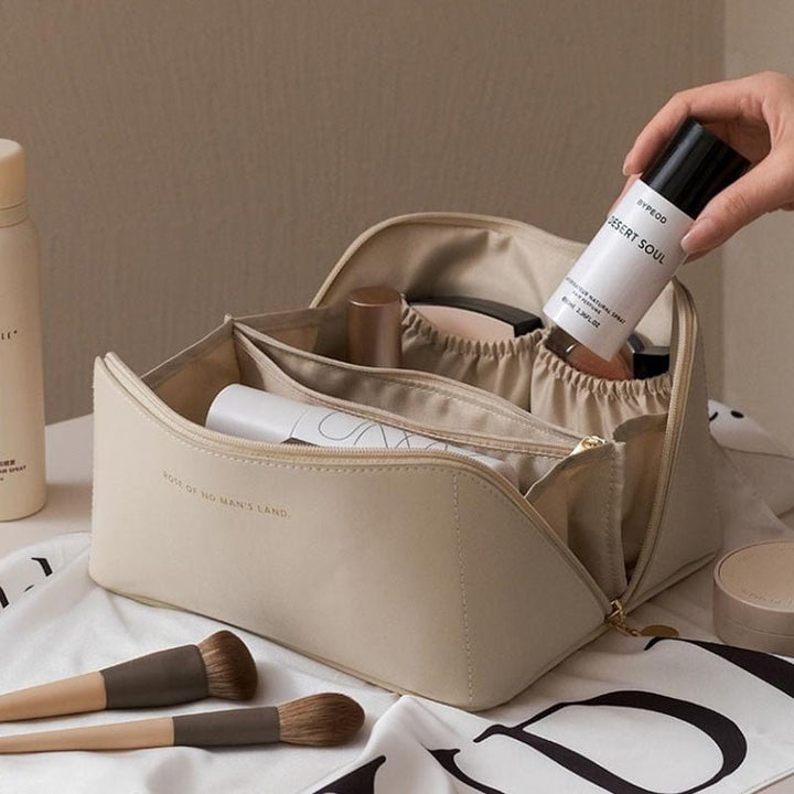 Trousse de Maquillage Élégante et Pratique avec Grande Capacité – Pochette à Maquillage pour Femme en Polyester Durable 0