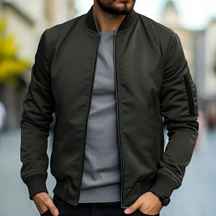 Veste Bomber Femme Élégante Noir – Confort Slim-Fit avec Poches Fonctionnelles et Doublure Légère 3