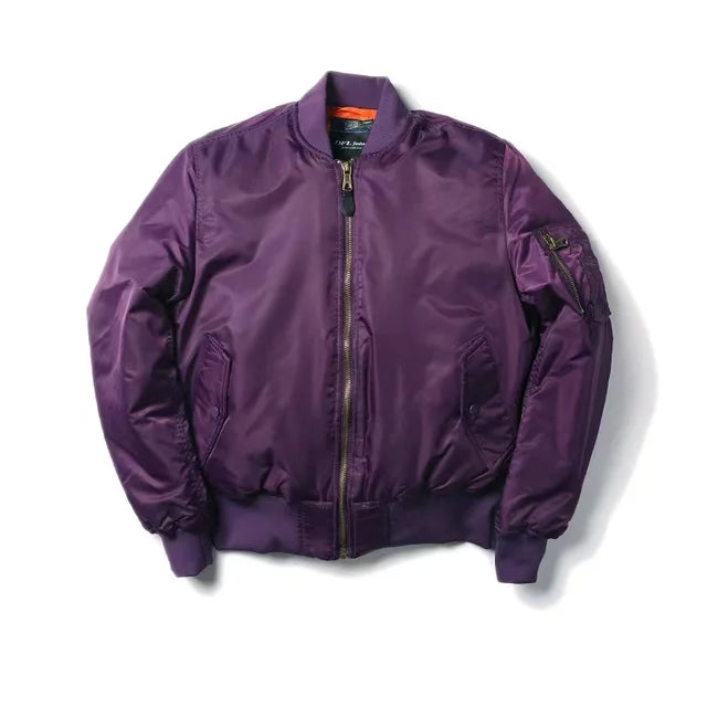 Veste Bomber MA-1 en Nylon Résistante au Vent et à l'Eau pour Homme et Femme - Style Classique et Confort Optimal 4