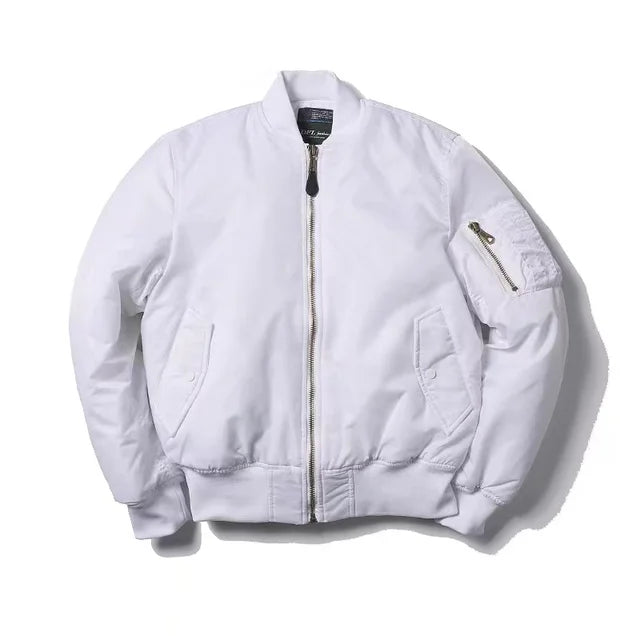Veste Bomber MA-1 en Nylon Résistante au Vent et à l'Eau pour Homme et Femme - Style Classique et Confort Optimal 6