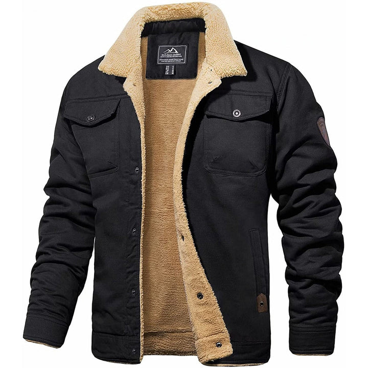 Veste Bomber Vintage Homme Élégante et Chaude, Idéale pour Printemps et Été, Polyvalente avec Poches Fonctionnelles 0