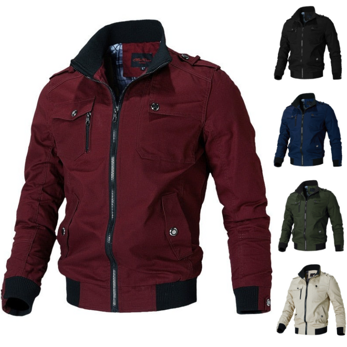 Veste Bomber d'Été Légère pour Hommes – Style Classique et Confort Optimal 6