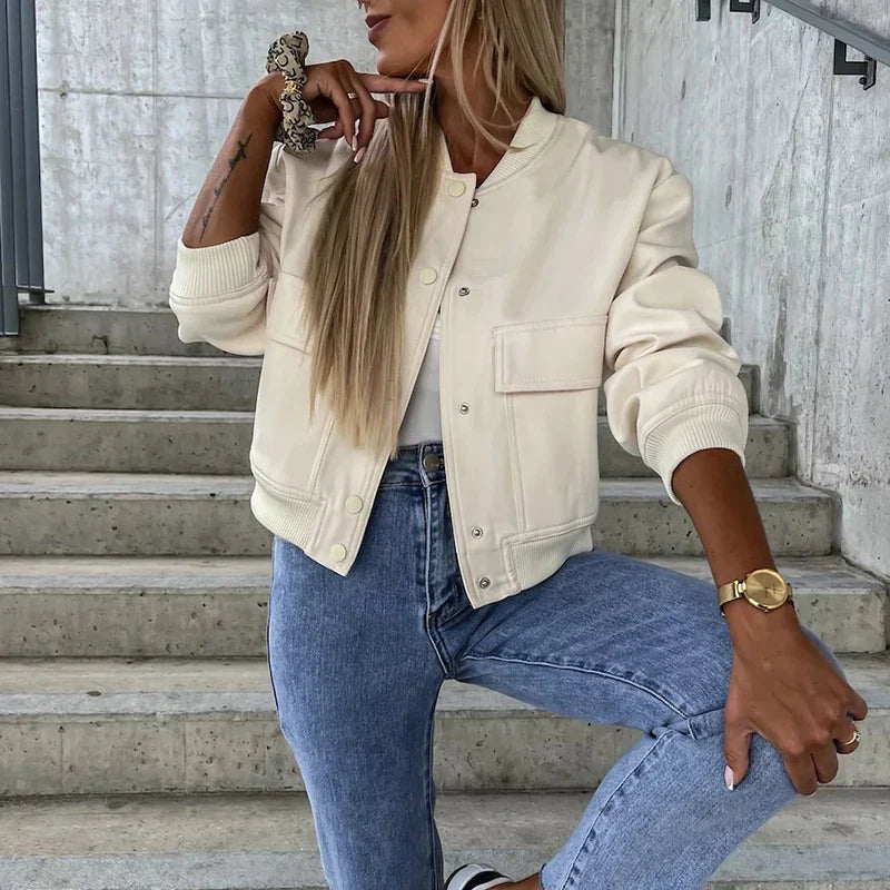 Veste Femme Élégante en Coton et Polyester, Casual et Confortable – Idéale pour Toutes Occasions 0