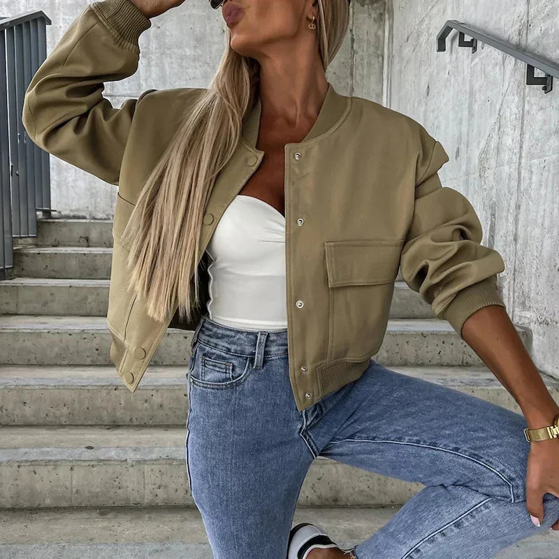 Veste Femme Élégante en Coton et Polyester, Casual et Confortable – Idéale pour Toutes Occasions 6