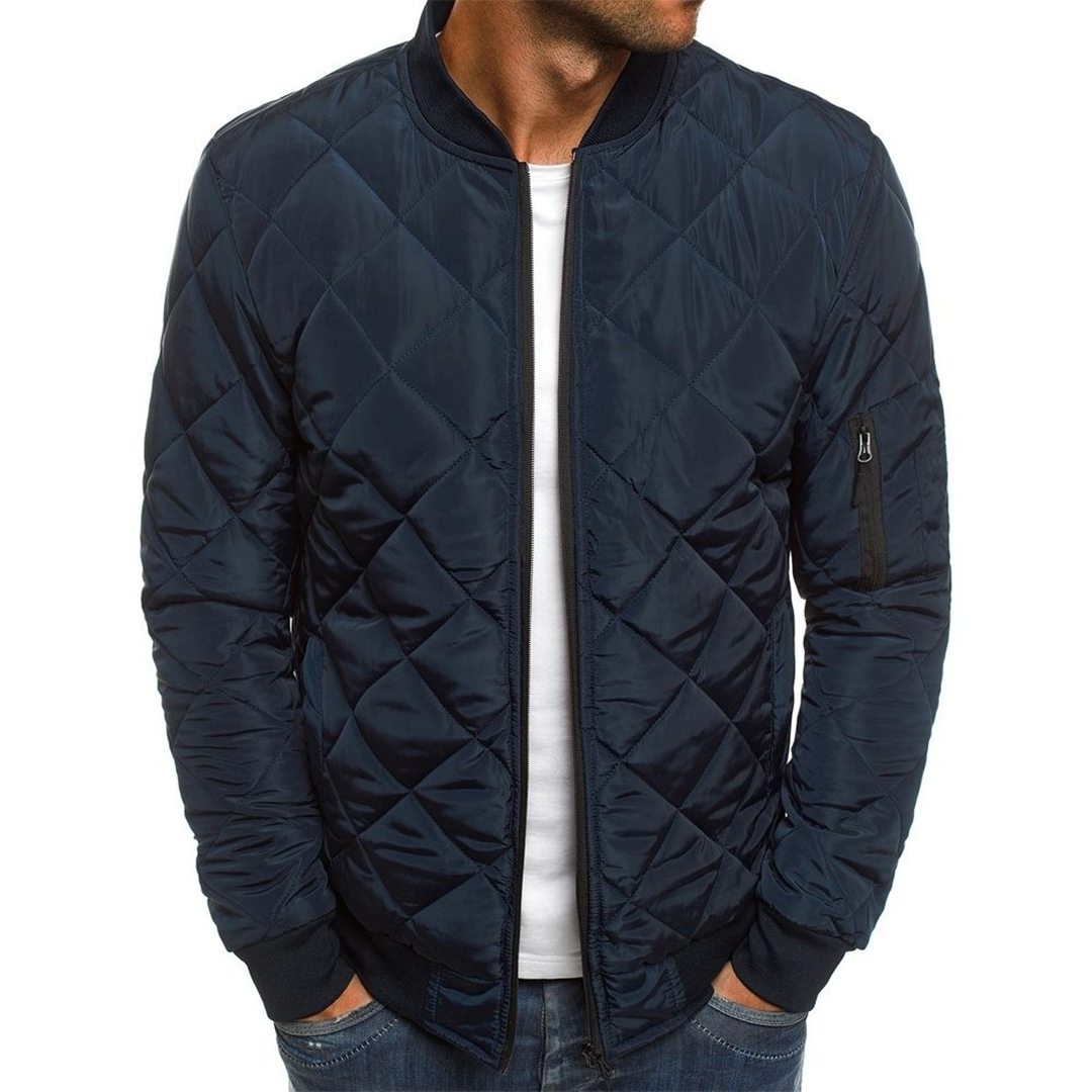 Veste Homme Bomber Légère et Confortable en Polyester – Plusieurs Couleurs Disponibles, Style Tendance et Pratique 0