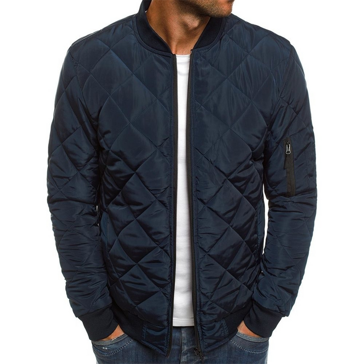 Veste Homme Bomber Légère et Confortable en Polyester – Plusieurs Couleurs Disponibles, Style Tendance et Pratique 0