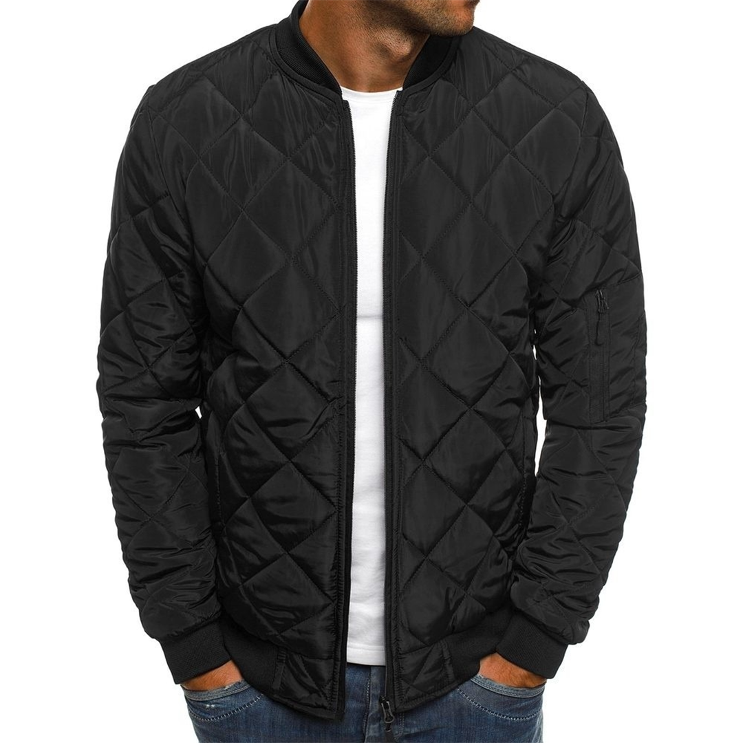 Veste Homme Bomber Légère et Confortable en Polyester – Plusieurs Couleurs Disponibles, Style Tendance et Pratique 2