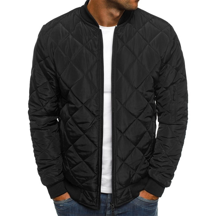 Veste Homme Bomber Légère et Confortable en Polyester – Plusieurs Couleurs Disponibles, Style Tendance et Pratique 2