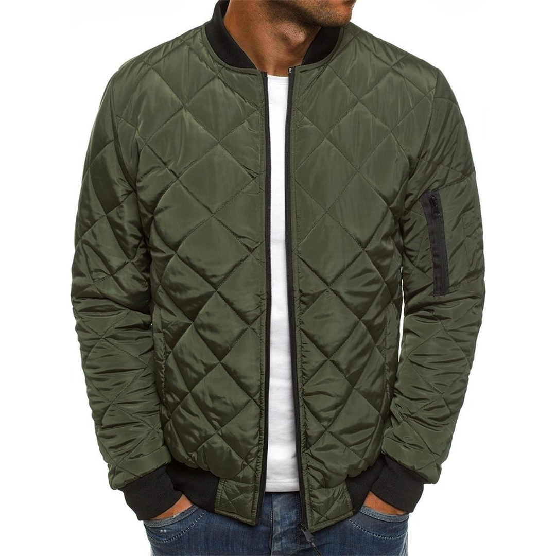 Veste Homme Bomber Légère et Confortable en Polyester – Plusieurs Couleurs Disponibles, Style Tendance et Pratique 4