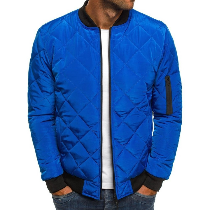 Veste Homme Bomber Légère et Confortable en Polyester – Plusieurs Couleurs Disponibles, Style Tendance et Pratique 5