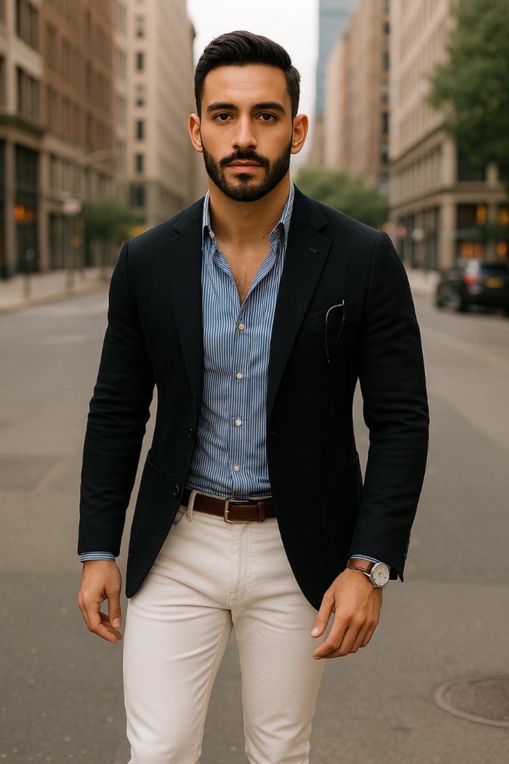 Veste Homme Légère et Élégante en Tissu Respirant – Confort Optimal pour Toutes les Occasions 4