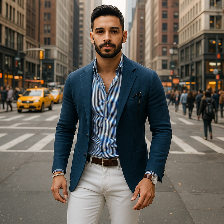 Veste Homme Légère et Élégante en Tissu Respirant – Confort Optimal pour Toutes les Occasions 5