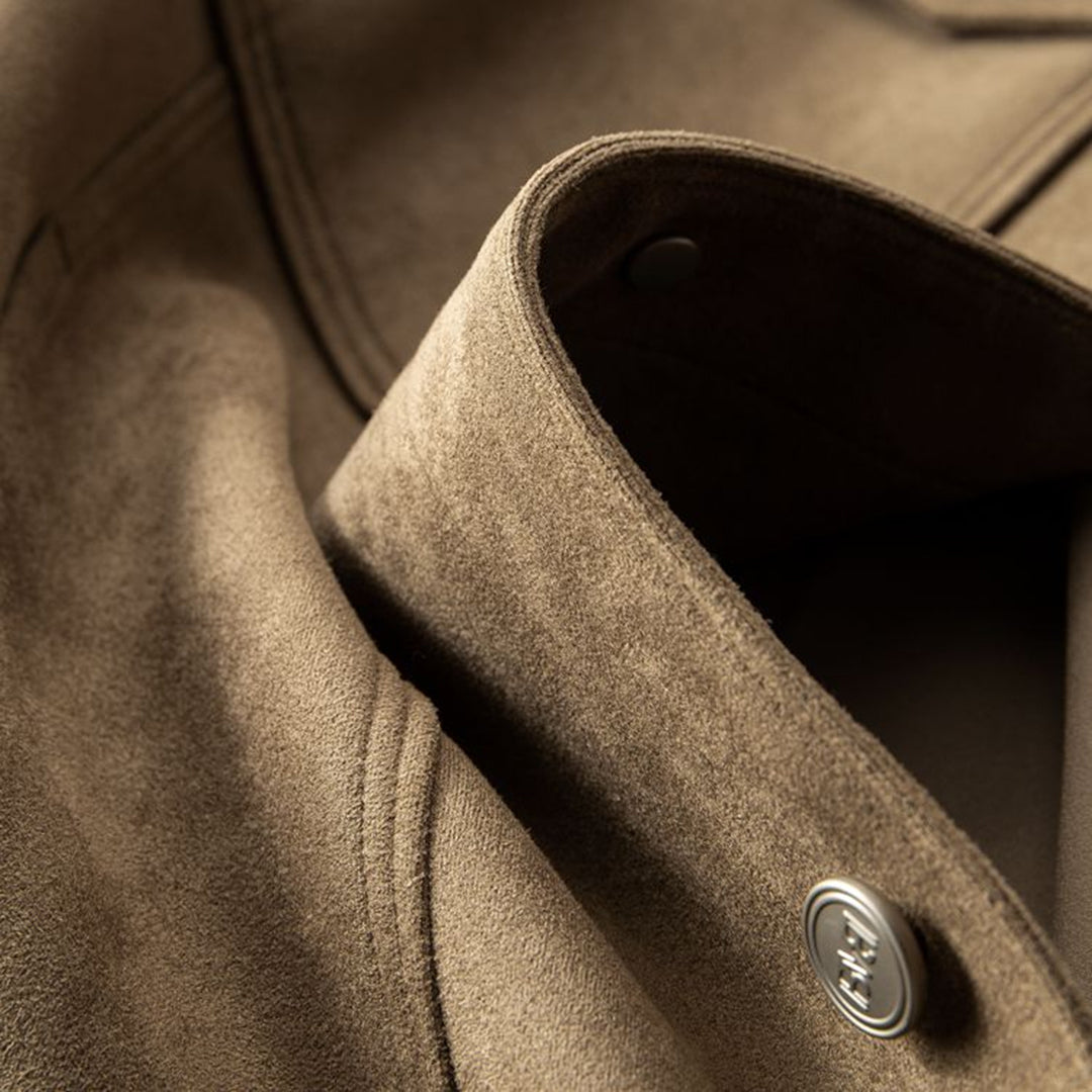 Veste d'Été Femme en Suède Légère et Confortable - Style Casual et Polyvalent pour Printemps Été 6
