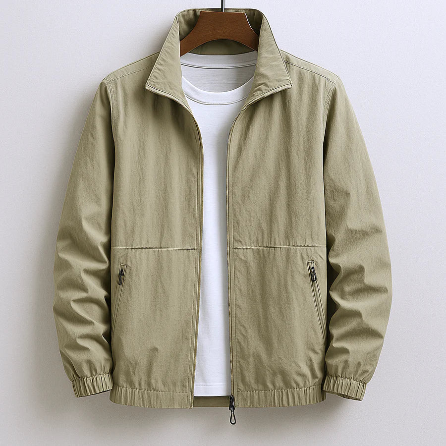 Veste d'été élégante pour homme en tissu respirant – Coupe ajustée et légère 0
