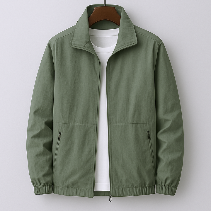 Veste d'été élégante pour homme en tissu respirant – Coupe ajustée et légère 2